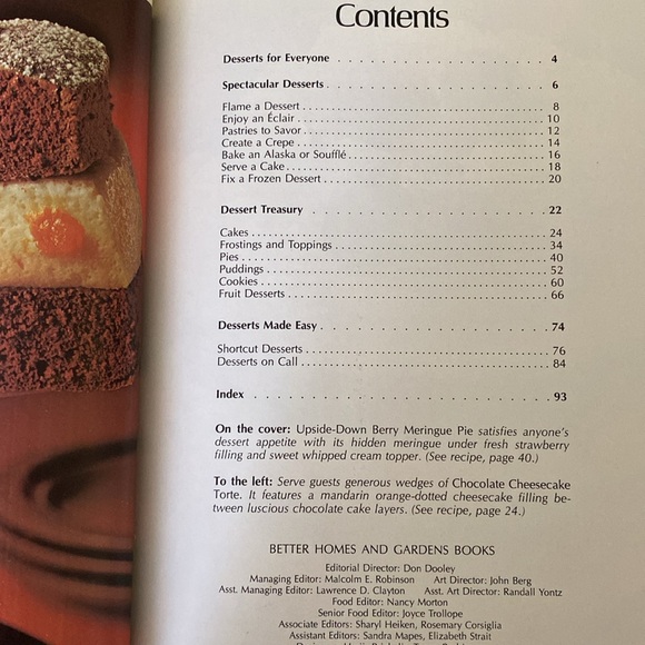 Vintage 1950’s-‘80s Lot of 7 Dessert Books - Picture 4 of 16